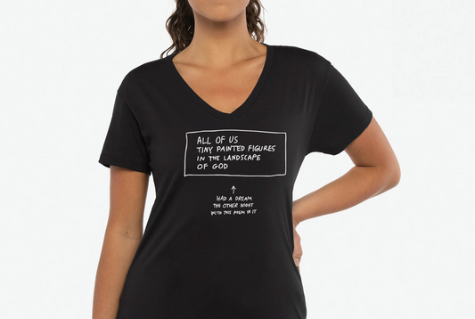 PAINTED FIGURES - WOMEN'S V-Neck
