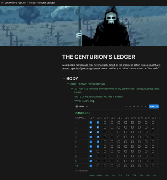 100x - The Centurion's Ledger