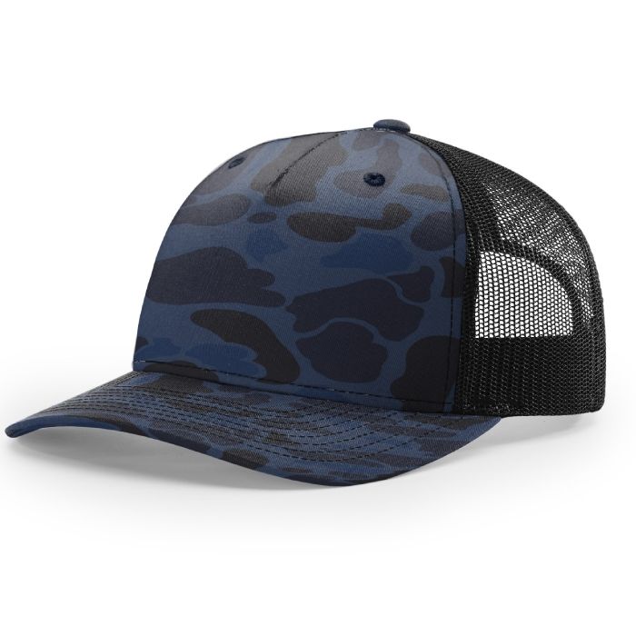 ASC Trucker in Admiral Duck Camo + Black