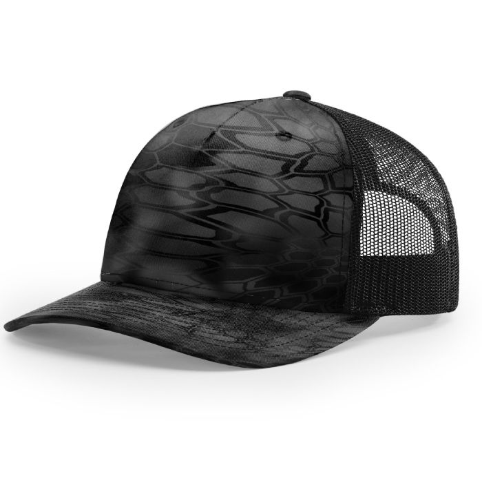 ASC Trucker in Blackout + Black
