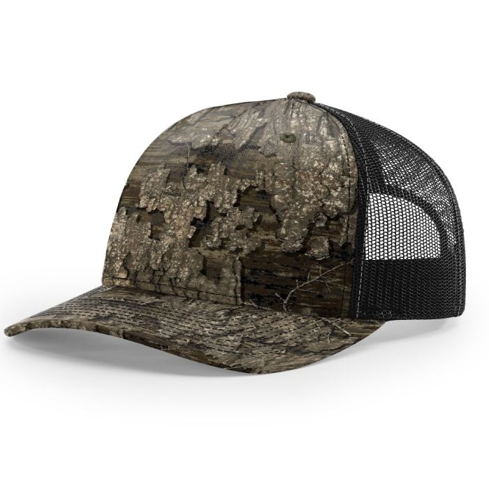ASC Trucker in Deadfall + Black